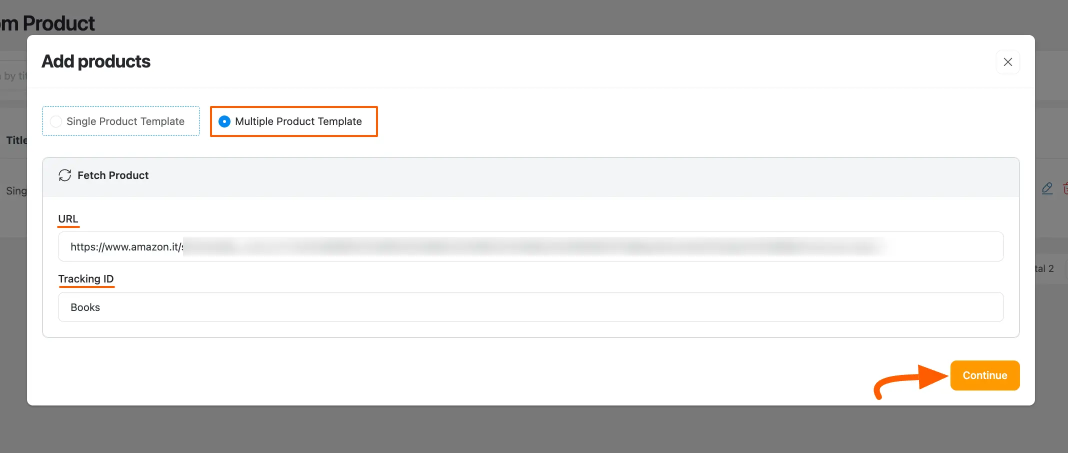 Adding Multiple custom products